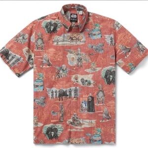 Reyn Spooner Star Wars Red Graphic Shirt